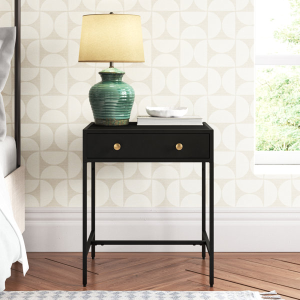 Joss & Main Julina Iron Nightstand & Reviews Wayfair